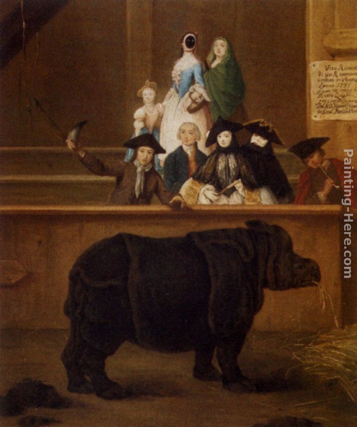 Pietro Longhi The Rhinoceros